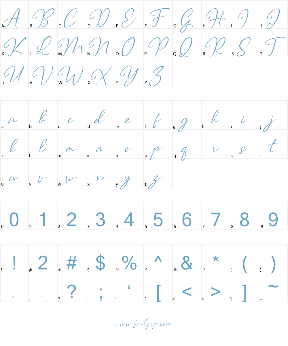 Clarity free Font Character